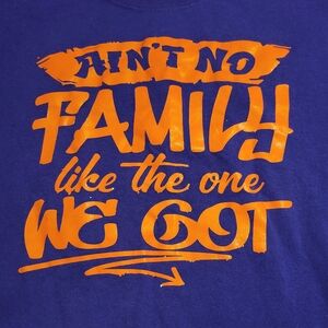 Purple and Orange Graphic Tee